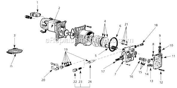 Page A Diagram and Parts List for PW137599AV  Campbell Hausfeld Compressor